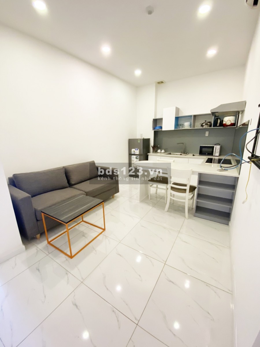 Căn hộ 1PN chân cầu Nguyễn Văn Cừ full nội thất rộng rãi bao hết phí chỉ 7tr5/tháng