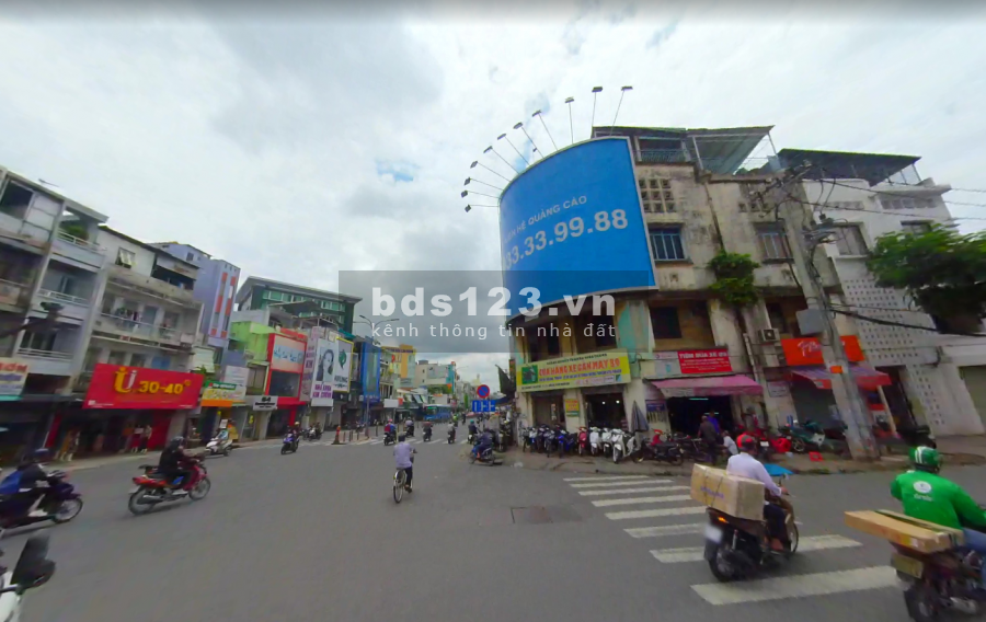 Cho thuê nhà mặt tiền đường Hoàng Văn Thụ, Phú Nhuận. 8x24m, CÓ NHÀ