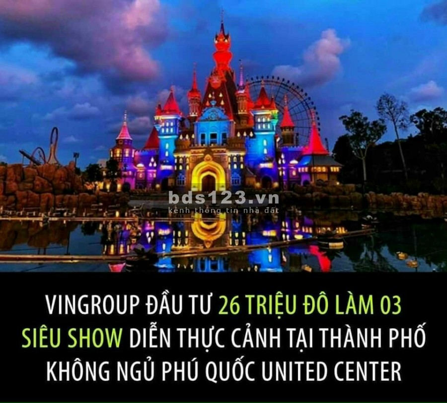 Bán Shophouse Vinpearl Phú Quốc tại công viên chủ đề lớn nhất Việt Nam Vinwonder.Liên hệ 0363583647