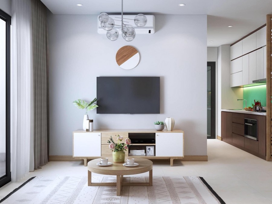 Bán gấp căn hộ mặt đường Giải Phóng, giá 1.7 tỷ, 70m2, 2 phòng ngủ, full nội thất, có hỗ trợ vay 0%