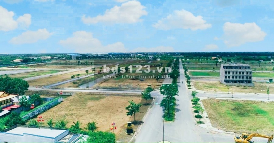 Đất nền liền kề sân golf Tân Mỹ - Long An của tập đoàn Trần Anh, SHR, diện tích đa dạng, giá chỉ từ 10tr- 16tr/m2.