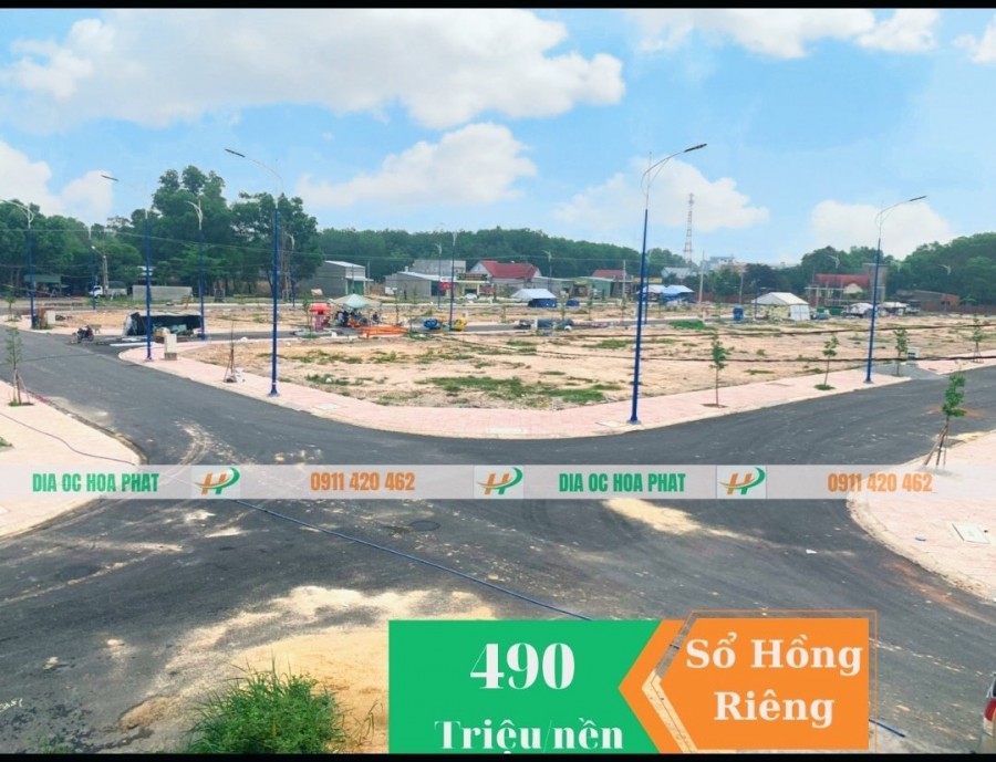 Bán Đất Mặt Tiền Đường QL13 Dự Án Bàu Bàng Golden Land