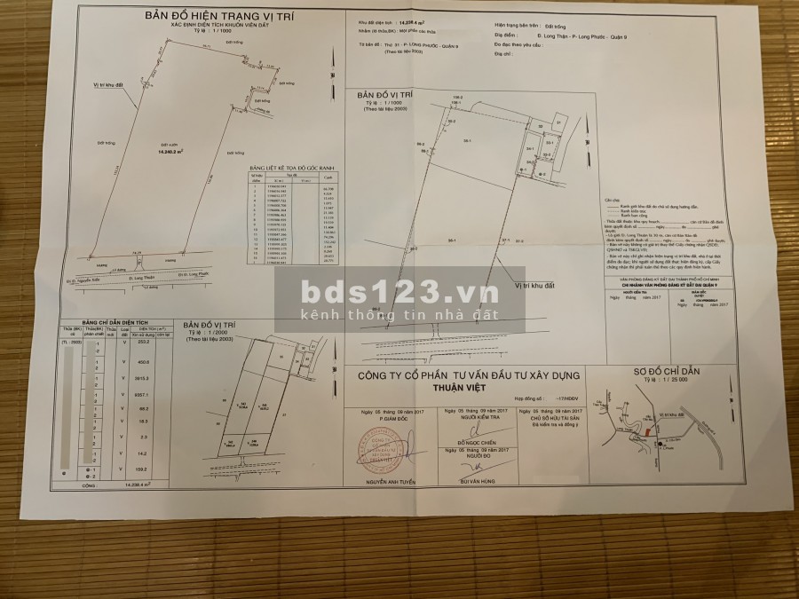 bán đất phường long phước quận 9 1,4ha mặt tiền đường long thuận LH: 0907016378