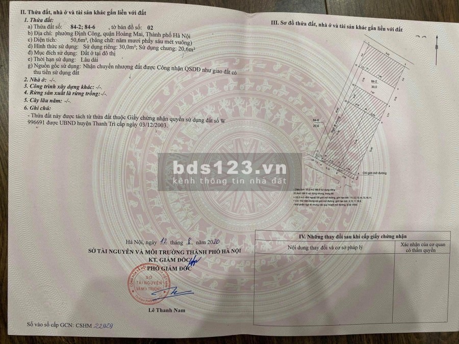 BÁN NHÀ MỚI PHỐ ĐỊNH CÔNG HẠ NGÕ THÔNG DT 32M2 5 TẦNG GIÁ 3TỶ2