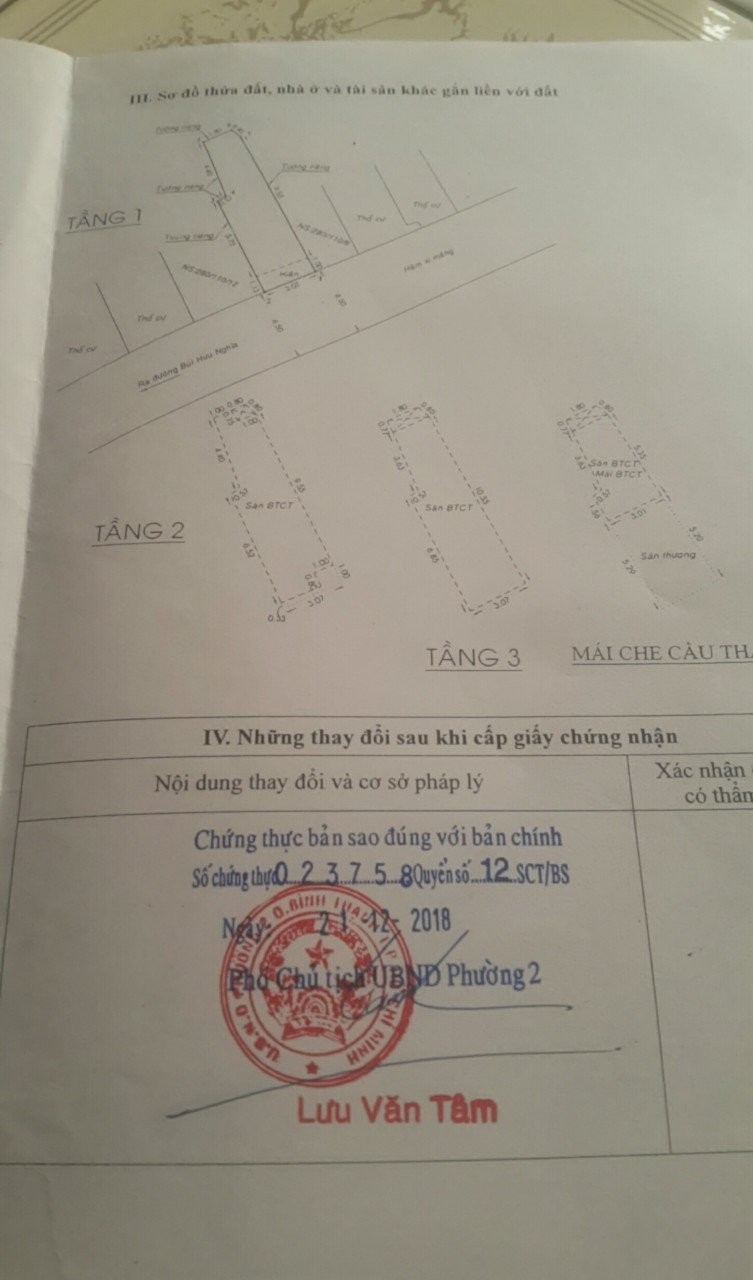 BÁN NHÀ HẺM 4M5, 120M2, BÙI HỮU NGHĨA, BÌNH THẠNH