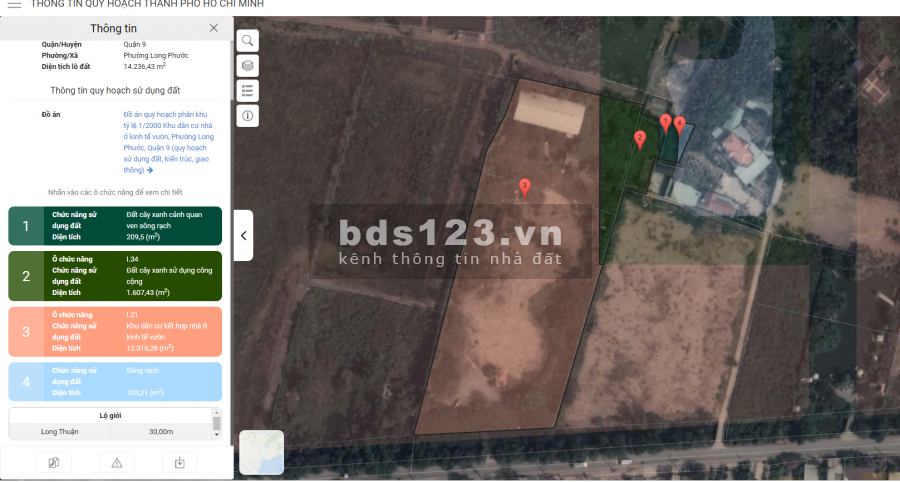 bán đất phường long phước quận 9 1,4ha mặt tiền đường long thuận LH: 0907016378
