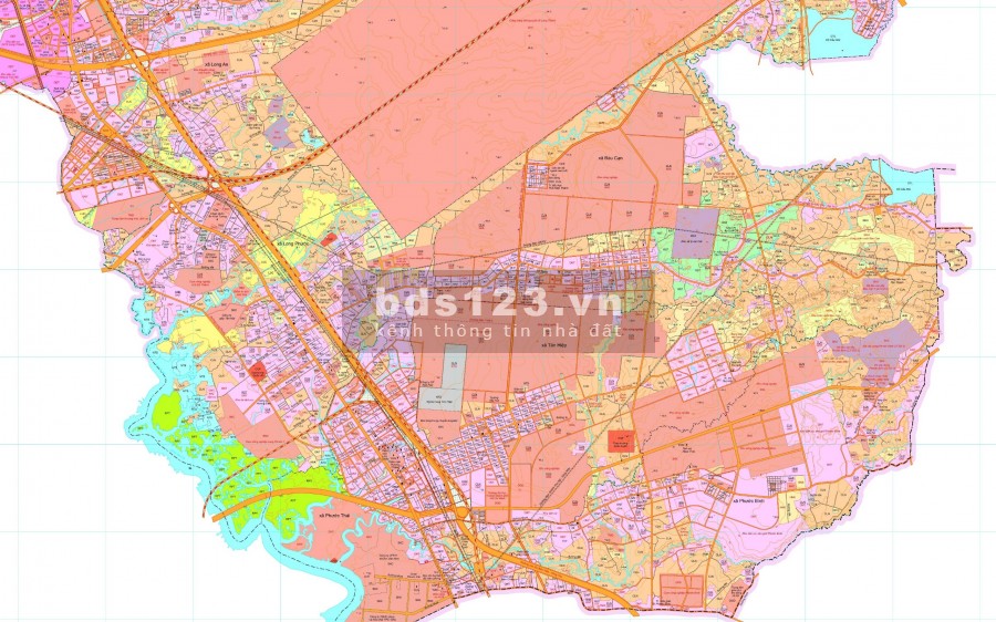 BÁN ĐẤT DỰ ÁN 1/500 PHƯỚC BÌNH LAKEVIEW QUY MÔ 18HA