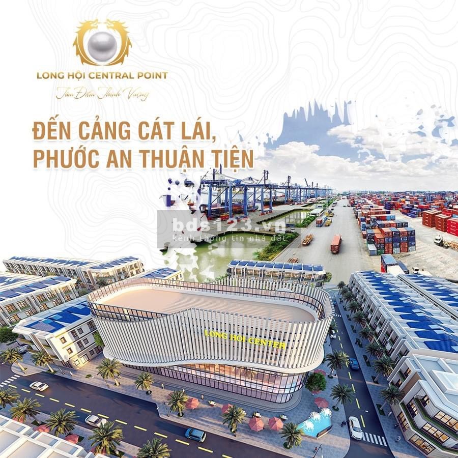 Bán shophouse dự án Long Hội Central Point Nhơn Trạch, Đồng Nai, giá 3.5 tỷ/căn