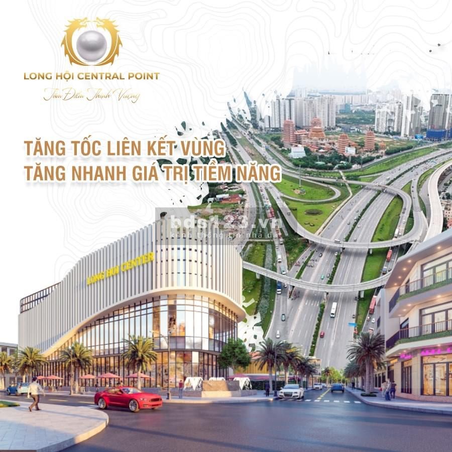 Bán shophouse dự án Long Hội Central Point Nhơn Trạch, Đồng Nai, giá 3.5 tỷ/căn