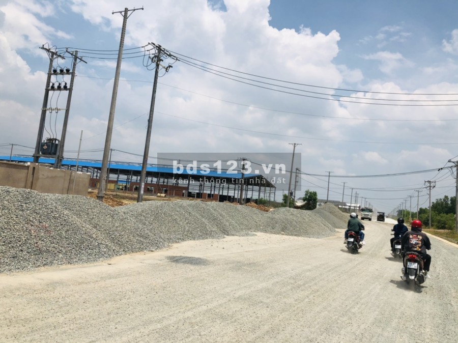 Đất thổ cư 100% gần KCN Đức Hòa dự án mới nhất khu Tây, SHR, giá siêu mềm