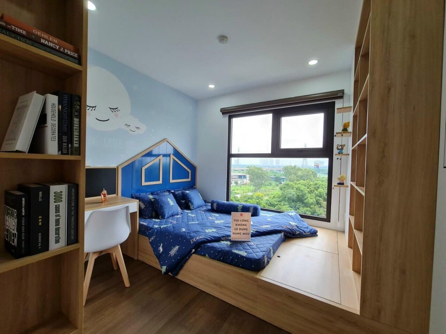 Bán căn hộ view hồ Yên Sở, diện tích 74m2 thông thủy, 2 phòng ngủ, full đồ nội thất, chỉ cần trả trước 500 triệu