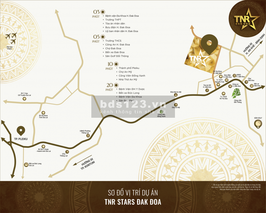Cơ hội sinh lời từ đất nền trung tâm hành chính Đăk Đoa, Gia Lai