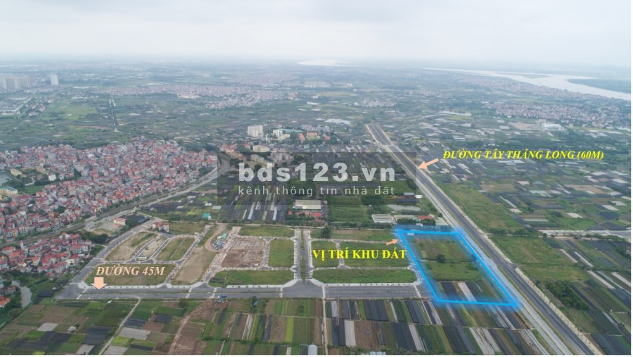 Bán Đất TÂY TỰU, LK, Shophouse Mặt đường 60m, giá đầu tư