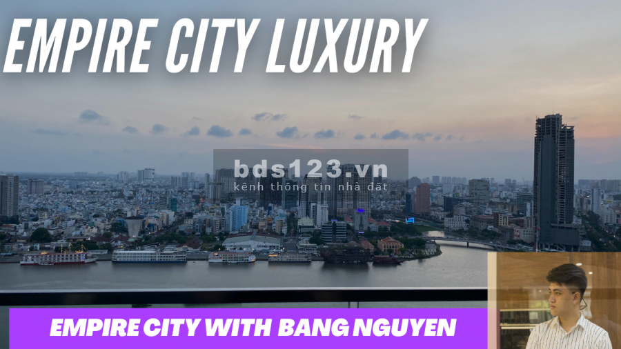 ForRent: 3Pn Tilia tầng cao view toàn cảnh sông Sài Gòn, Bitexco