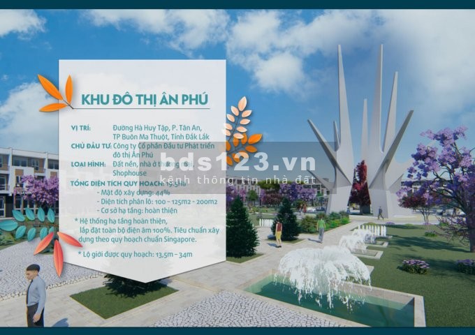 KĐT ÂN PHÚ DỰ ÁN ĐẤT NỀN SỔ ĐỎ ĐÔ THỊ ĐƯỢC NHIỀU NHÀ ĐẦU TƯ SĂN ĐÓN