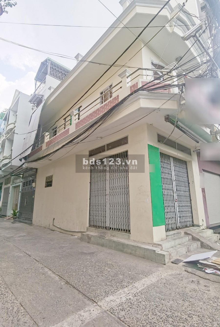 Nhà góc 2 mặt tiền Mai Lão Bạng, 4x10m, có nội thất, gần CC Carilon, 15 triệu, 0938.764.277