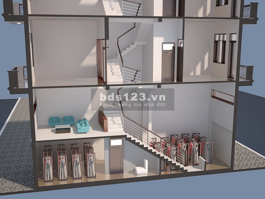 Shophouse chợ Tân Uyên Lai Châu