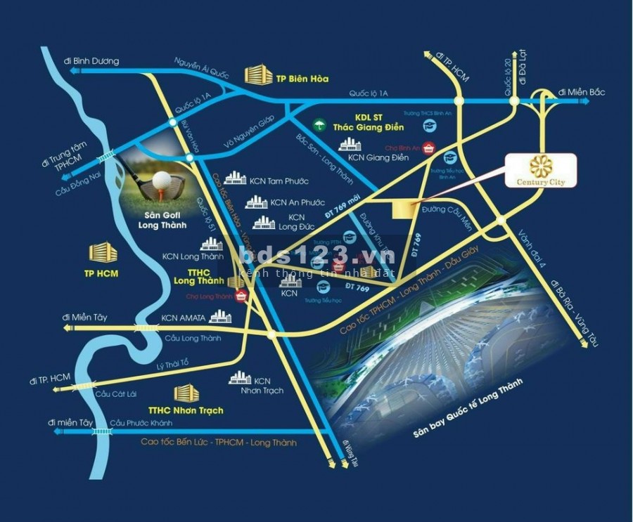 Khu đô thị gần sân bay tiềm năng bậc nhất