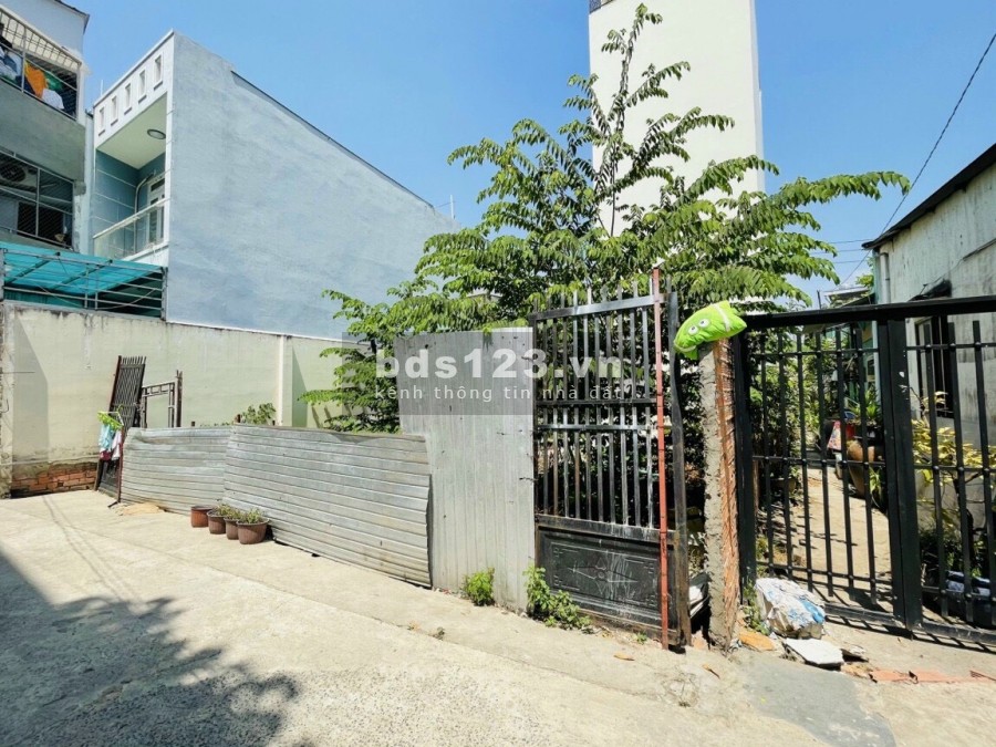 BÁN ĐẤT TRỐNG, GÒ VẤP, PHƯỜNG 17, HẺM XE HƠI, 4.5X11M, CHỈ…