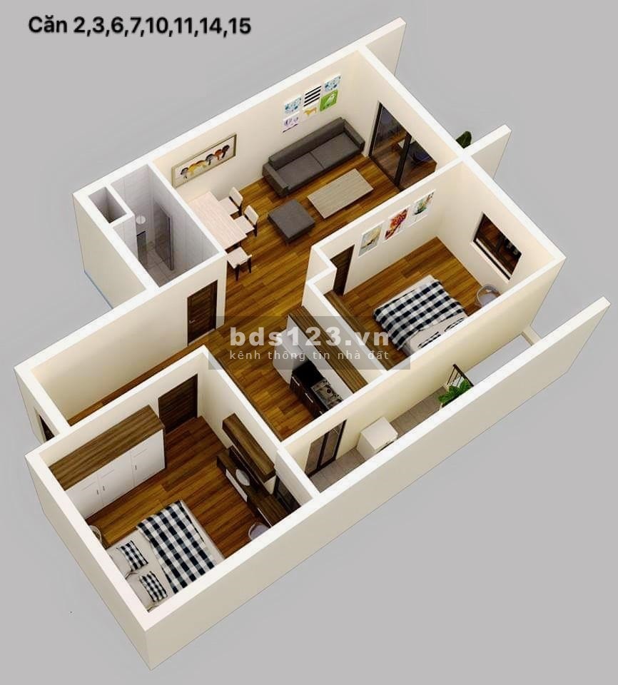 Chung cư Thành Công giá tốt - pháp lý minh bạch chỉ từ 299tr.
