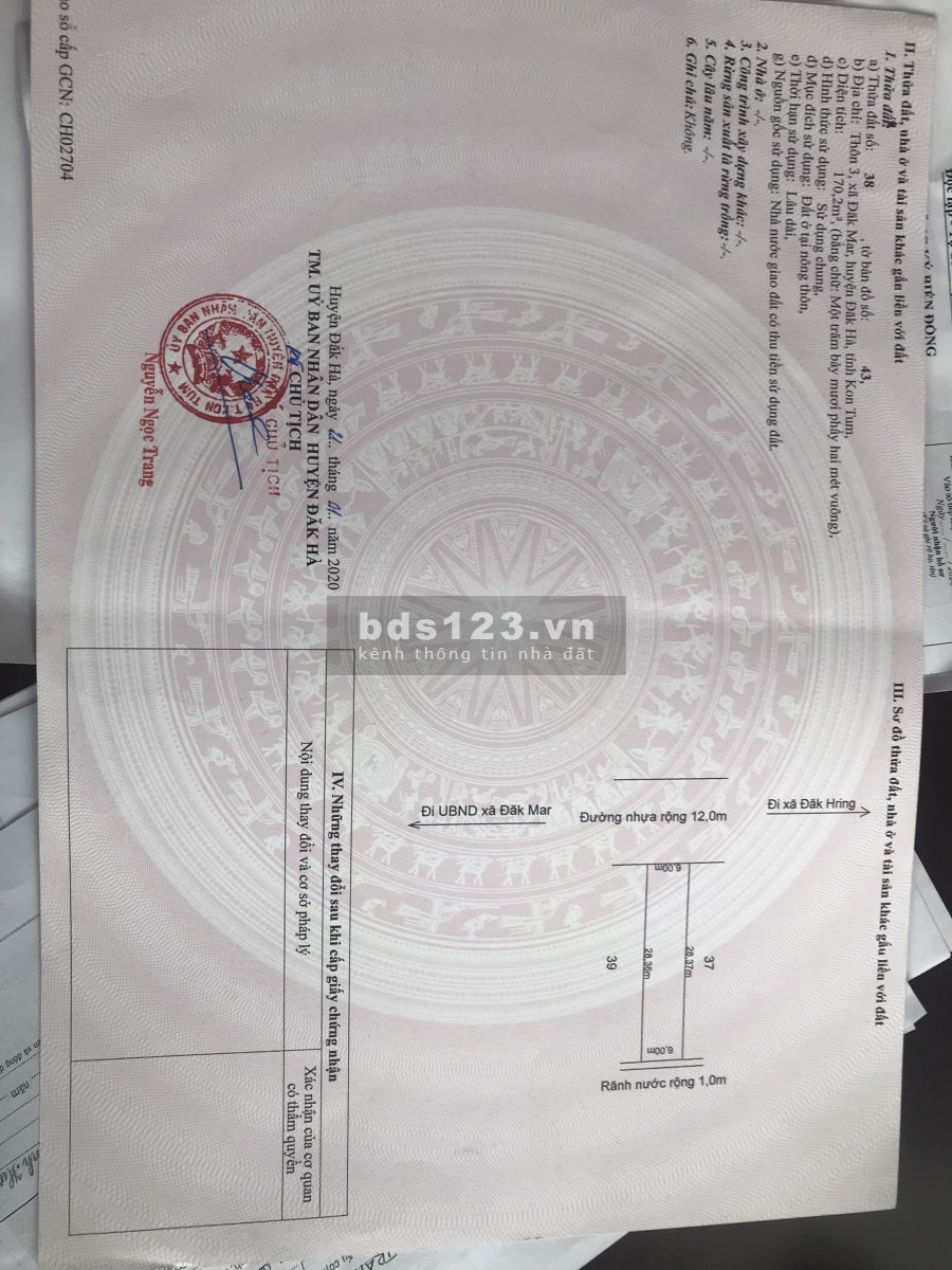 Chính chủ kẹt tiền đầu tư chứng khoán, muốn bán cặp lô góc và kề góc mặt tiền quốc lộ 14E( đường Hùng vương ) thuộc dự án Megacity KonTum