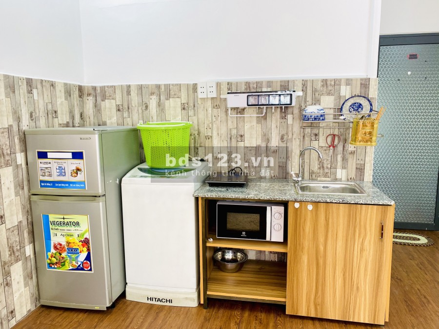 Căn hộ dịch vụ 30m2 đường Nguyễn Hữu Cảnh, BìnH Thạnh giá cực mềm- ánh sáng tự nhiên