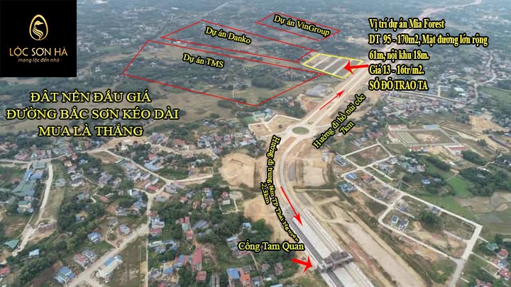 ĐƯỜNG BẮC SƠN MẢNH ĐẤT VÀNG THÁI NGUYÊN - MUA LÀ THẮNG