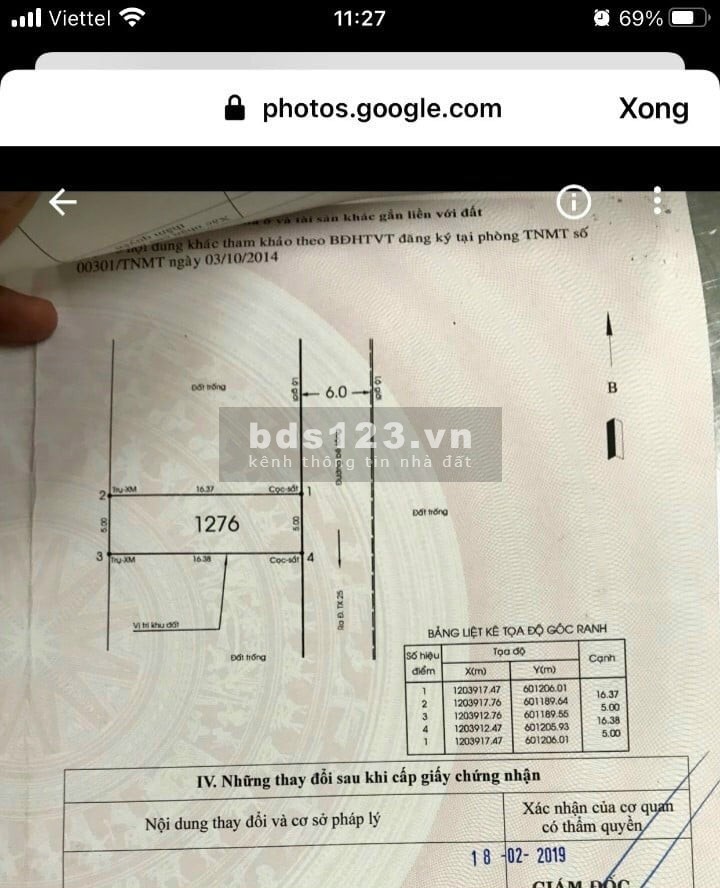 Đất Thạnh Xuân 33, Quận 12. Giá 3 tỷ 200