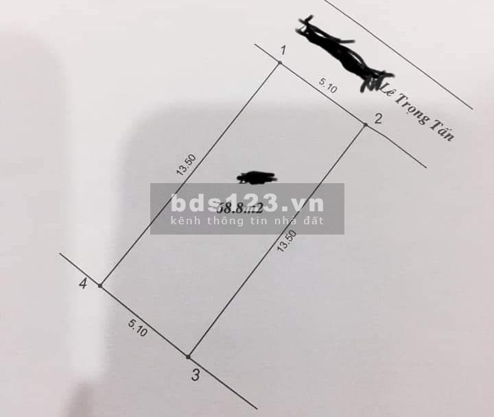 Bán nhà phân lô, ô tô phố Lê Trọng Tấn, Thanh Xuân 69m, 4 tầng, Mt 5.1m, giá 4.2 tỷ
