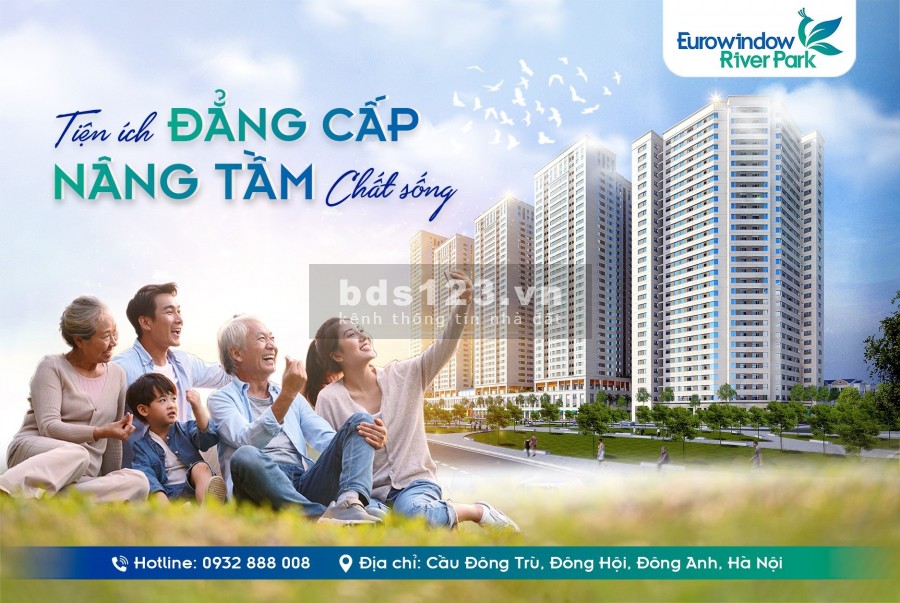 Bán chung cư căn hộ thuộc dự án Eurowindow River Park
