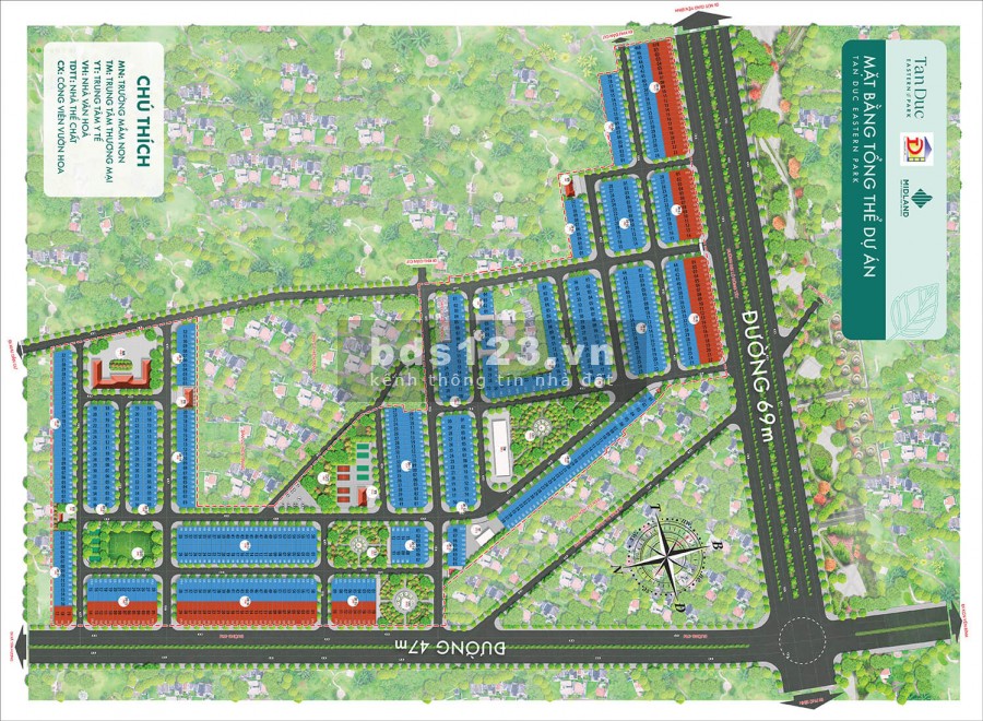 Bán Lô Đất View Công Viên KDT Tấn Đức JSC LH 0865101686