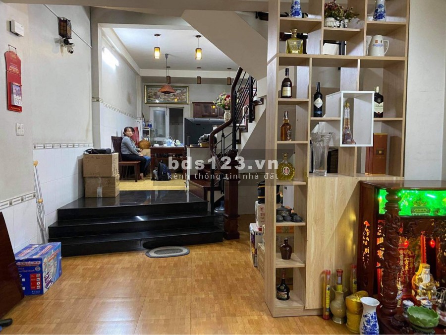 Gò Vấp bán nhà chợ Hạnh Đông Tây Đường Quang Trung Phường 11, 90m2, 4 Tầng 13Tỷ8
