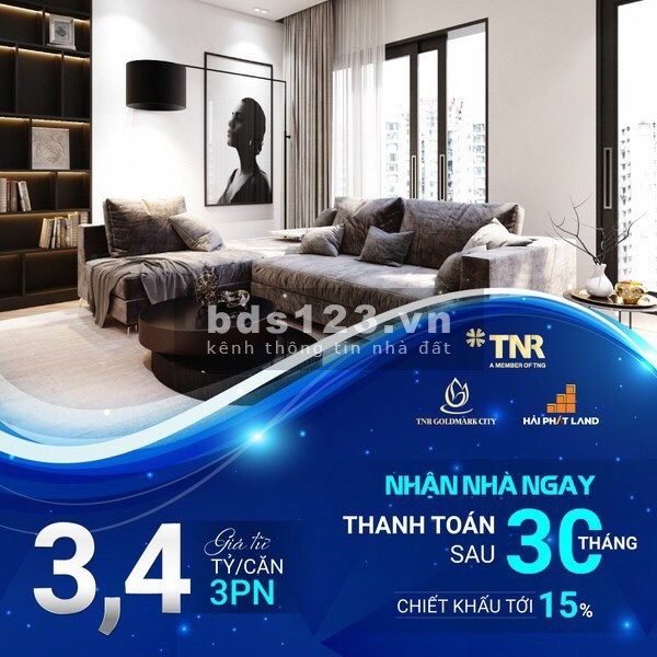 Chung cư chuẩn sống xanh Goldmark City