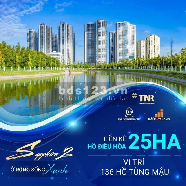 Chung cư chuẩn sống xanh Goldmark City