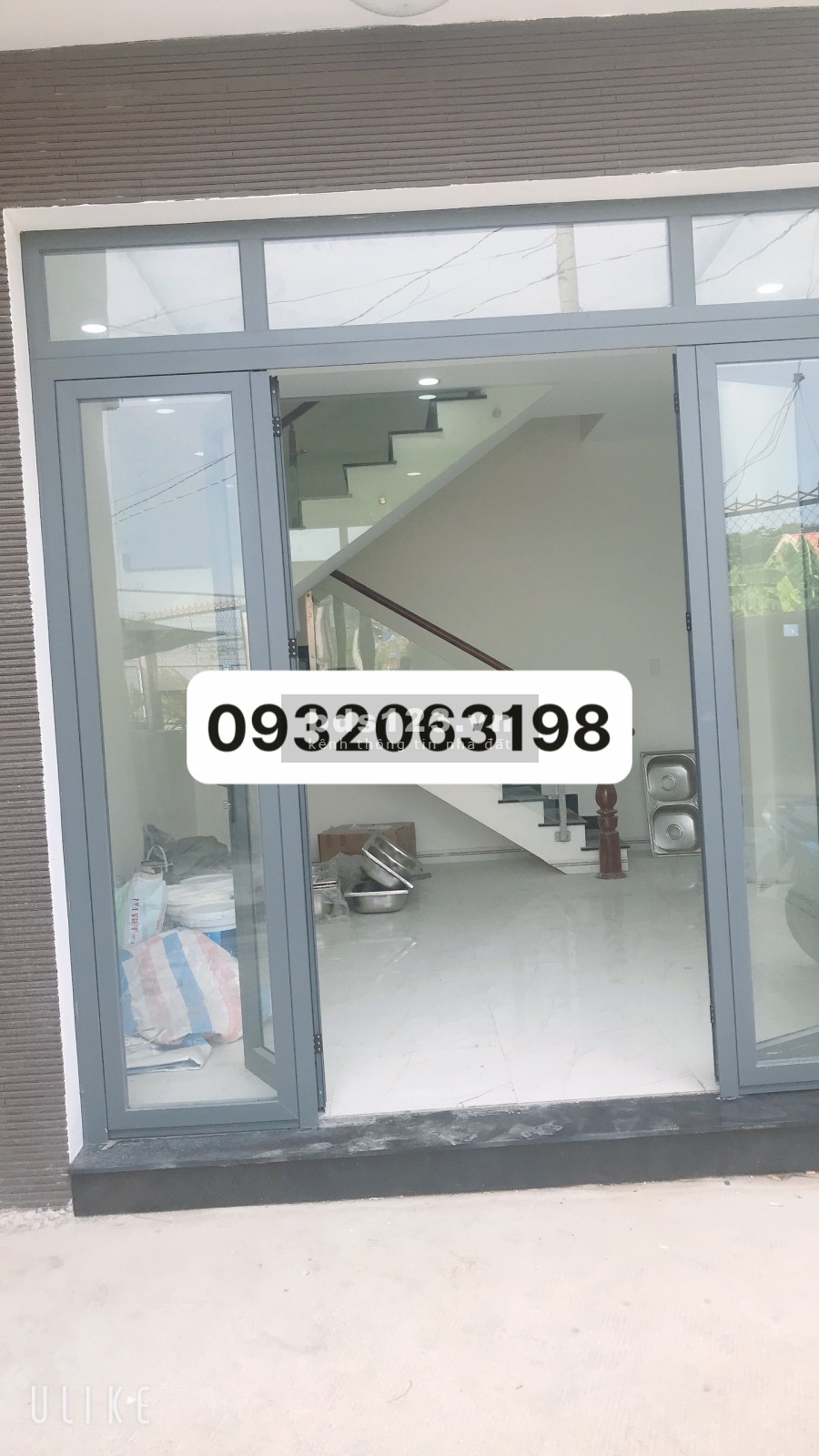 Bán căn nhà sau lưng chợ Hưng Long, Sổ riêng. 1 trệt 1 lầu 4 phòng ngủ