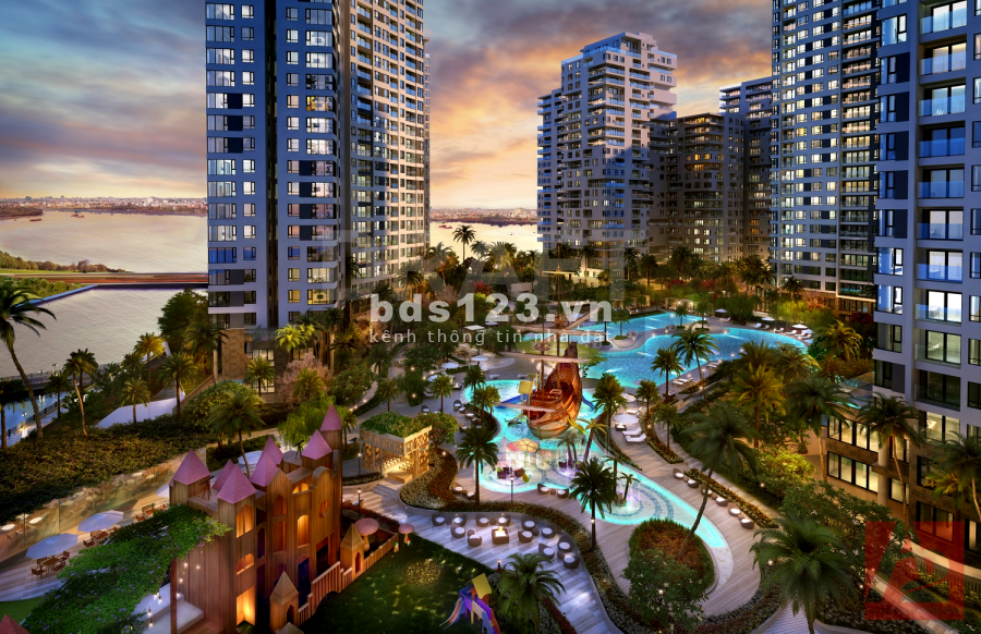 Bán Duplex 4 phòng ngủ chung cư Đảo Kim Cương dtsd 309m2, full nội thất mới 100%, lh 0945822716
