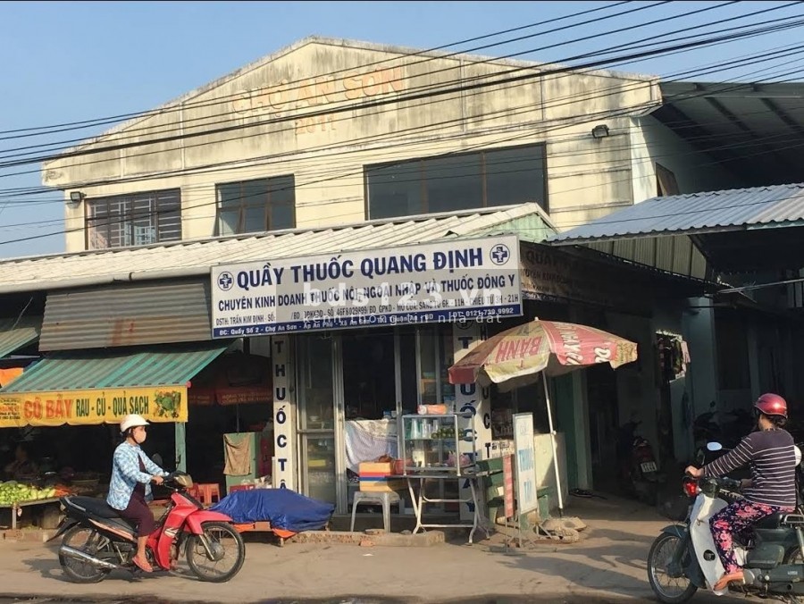 Bán đất ngay KDC An Sơn, giáp với Tp Hồ Chí Minh, giá 1 tỷ 115, DT 100m2, SHR.