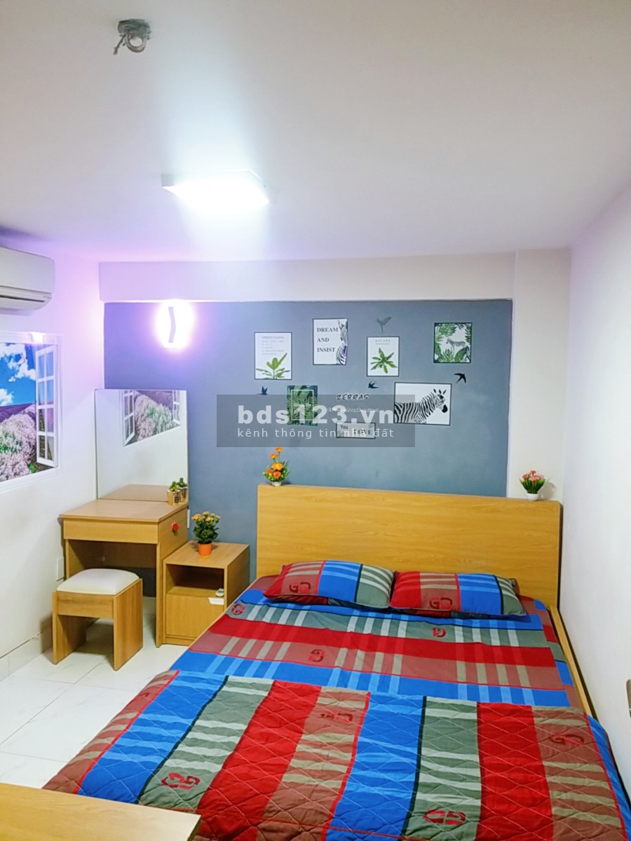 Căn hộ Mini Đầy Đủ Nội Thất, 30m2 Maximart Cộg Hòa