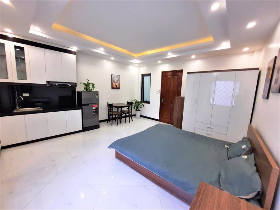 Bán Chưng Cư Mini Tô Vĩnh Diện 65m2x8T, Thang Máy, Ô Tô Tránh, 14P Khép Kín Full Nội Thất