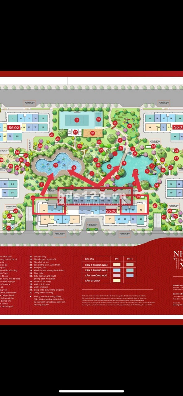 Căn hộ 1PN+ The Origami tại Vinhomes Grand Park thanh toán chỉ 15% nhận nhà , ân hạn gốc lãi 24 tháng