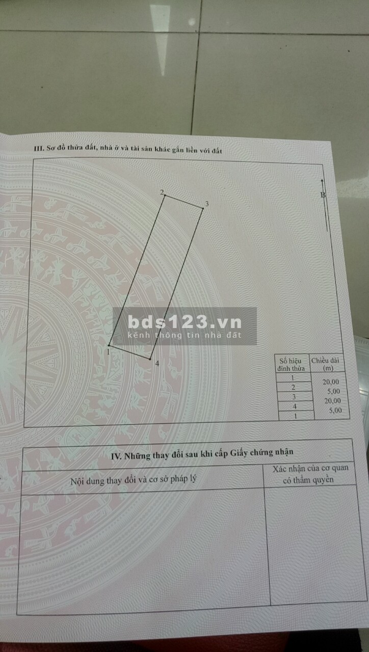 Bán gấp đất chính chủ 100m2 tại Kim Chân, Bắc Ninh