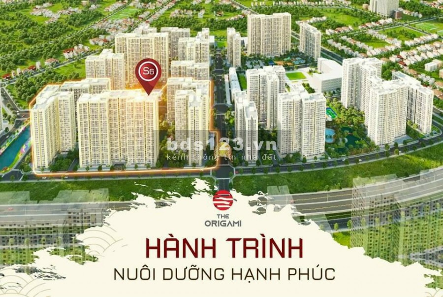 Căn hộ 1PN+ The Origami tại Vinhomes Grand Park thanh toán chỉ 15% nhận nhà , ân hạn gốc lãi 24 tháng