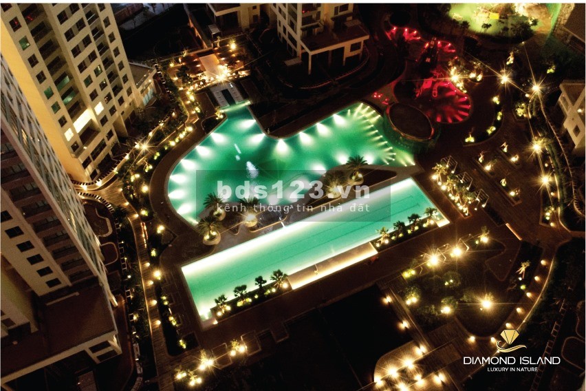 Bán căn Đảo Kim Cương 1 pn dtsd 51m2, nội thất siêu cao cấp view trọng hồ bơi, lh 0938418298