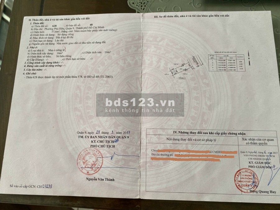 BÁN ĐẤT ĐƯỜNG 54 PHƯỜNG PHÚ HỮU TP. THỦ ĐỨC XÂY DỰNG TỰ DO