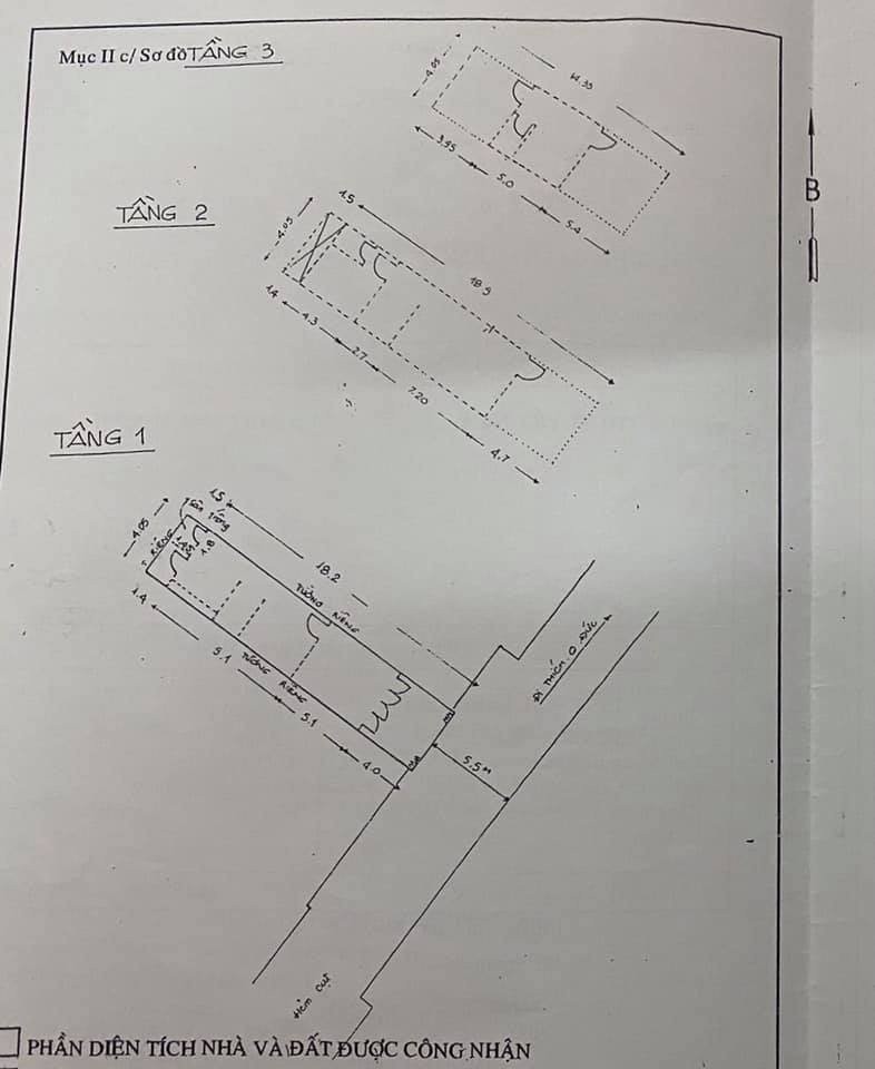 Bán Nhà Phú Nhuận 80m2 3 tầng 4x20m Giá 12 tỷ