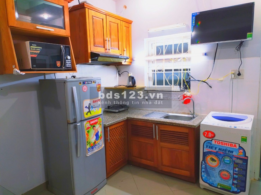CHO THUÊ CĂN HỘ GIÁ RẺ QUẬN 3 30m2_TIỆN NGHI_ Ngay Coop Nhiêu Lộc