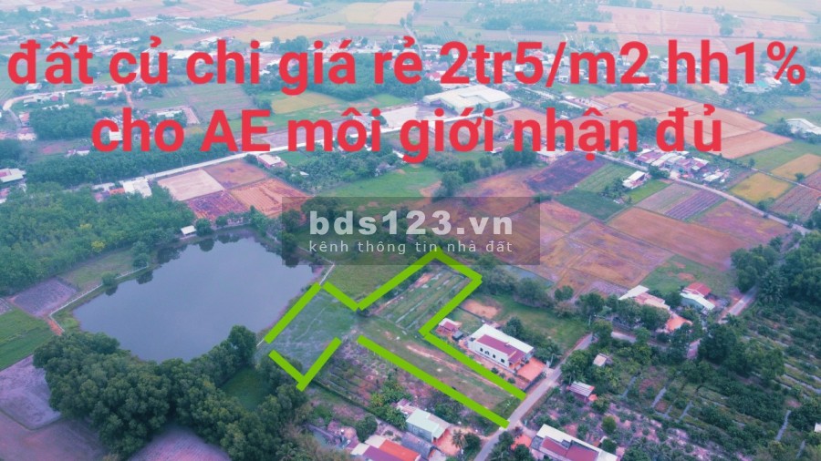 Chính chủ bán gấp lô đất cực đẹp 4500m2 tại xã Trung Lập Thượng Huyện Củ Chi