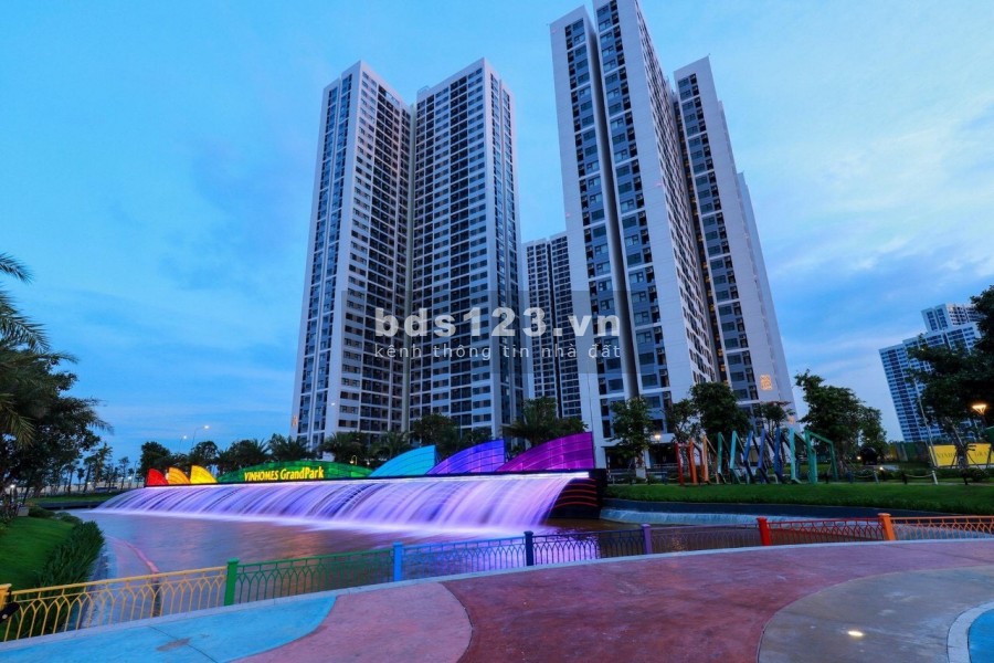 Căn hộ 2PN+2WC The Origami tại Vinhomes Grand Park thanh toán chỉ 15% .Hỗ trợ vay 80% trong 2 năm ân hạn gốc lãi
