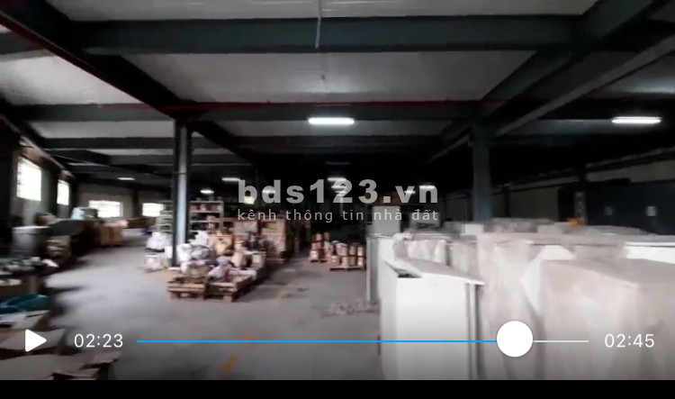 Cho thuê kho xưởng DT 2700m2 xây 2 tầng KCN Tân Quang, Văn Lâm, Hưng Yên.