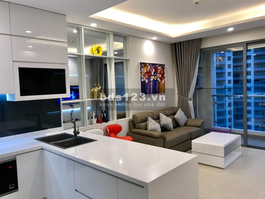 Bán căn Đảo Kim Cương 1 pn dtsd 51m2, nội thất siêu cao cấp view trọng hồ bơi, lh 0938418298